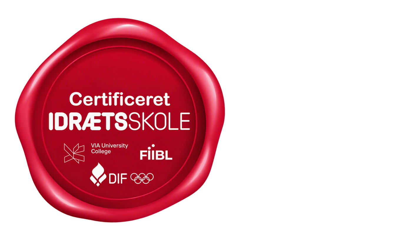 Rundhøjskolen er certificeret idrætsskole.
